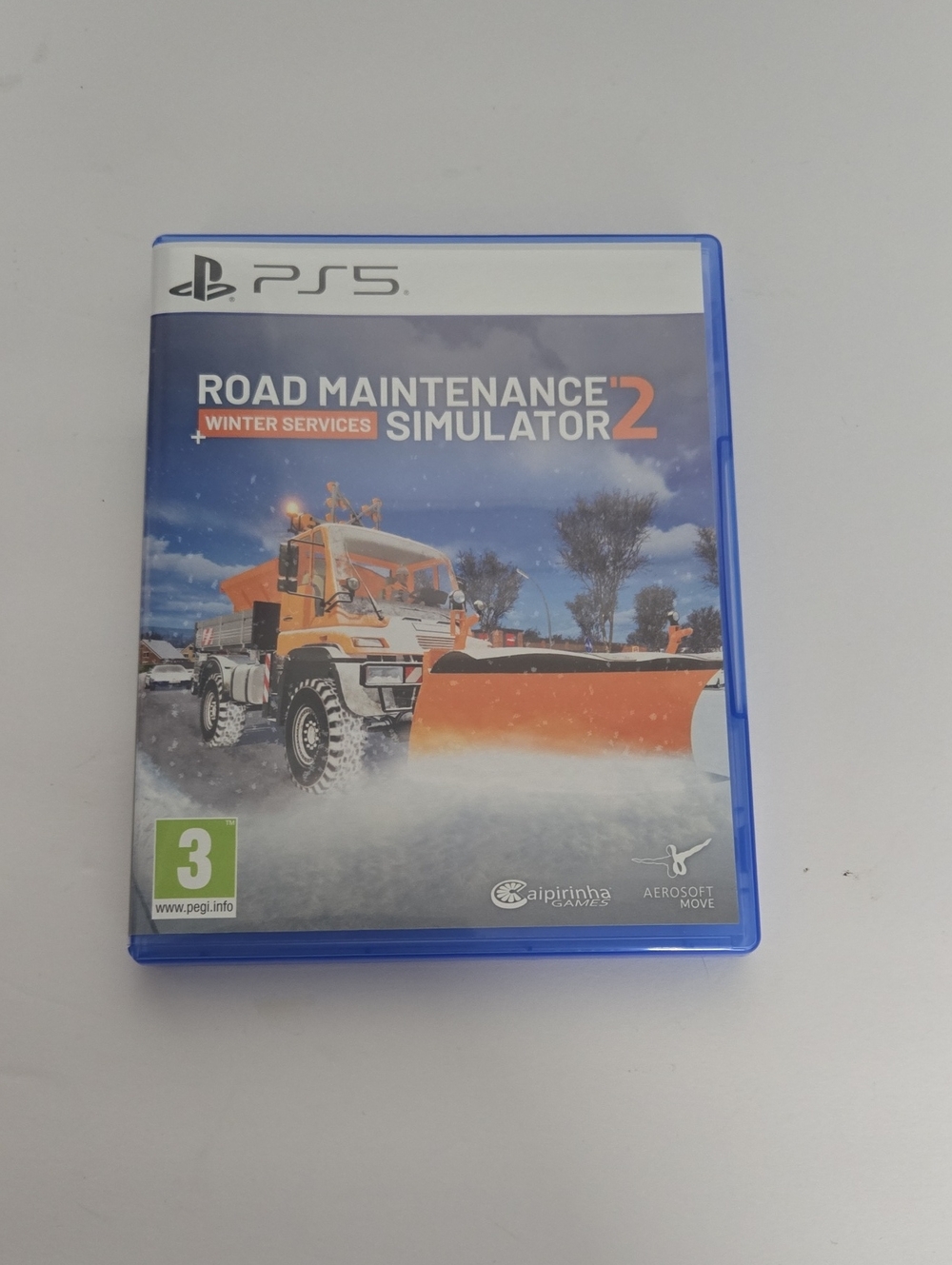 Road Maintenance Simulator 2 (PS5) - Orange/Blue Case